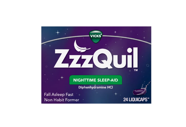 Vicks ZzzQuil Nighttime Sleep Aid 12 Liquicaps pastillas para dormir