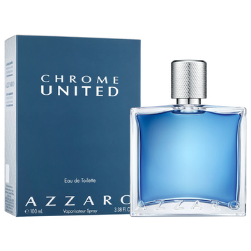 Azzaro Chrome United Eau de Toilette hombre 3.4oz