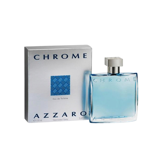 Azzaro Chrome Eau de Toilette para hombre botella de 100ml.
