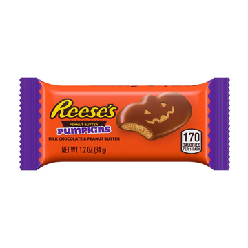 Reese's Peanut Butter Pumpkin Candy calabaza chocolate maní