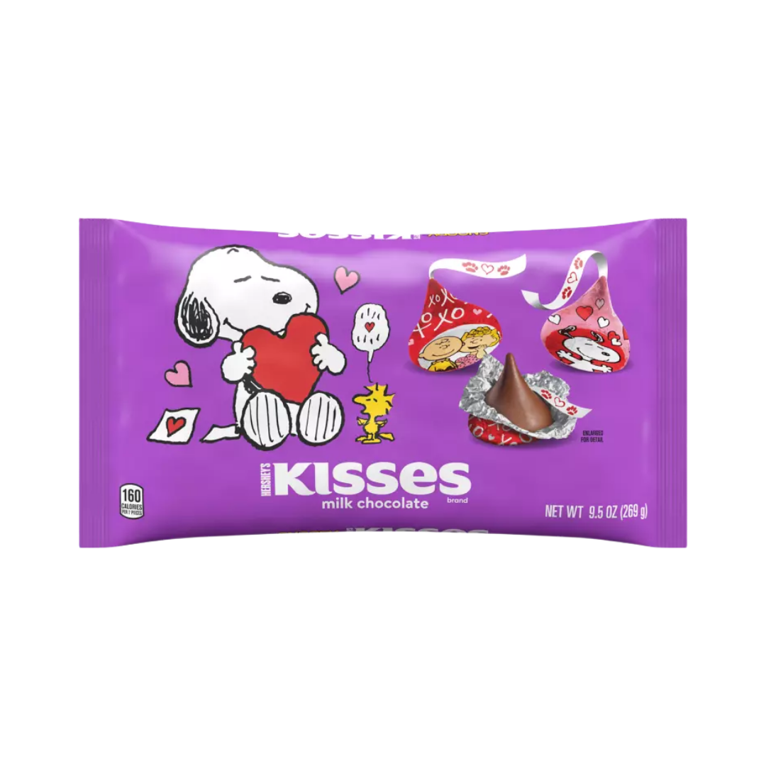 Hershey's Kisses Snoopy & Friends edición San Valentín 9.5oz.