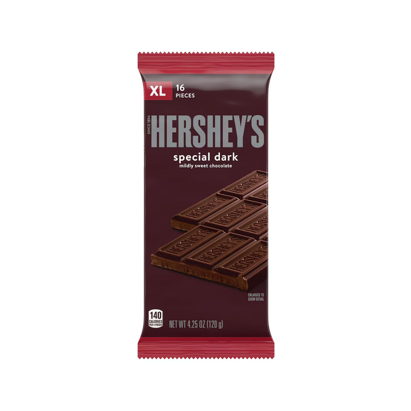 Hershey's Special Dark Mildly Sweet Chocolate XL Candy Bar (4.25oz)