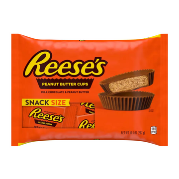 Reese's Peanut Butter Cups Snack Size mantequilla de maní chocolate