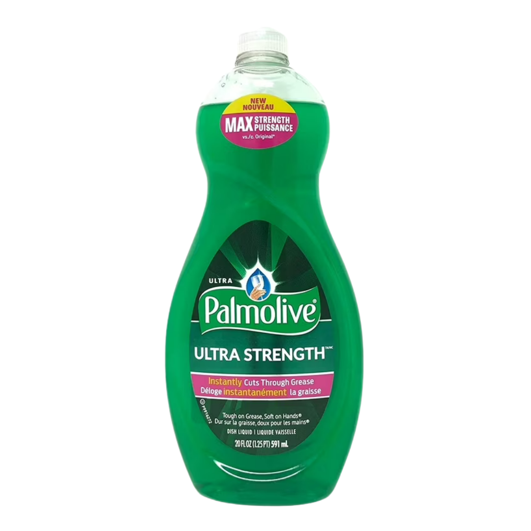 Detergente Palmolive Ultra Strength Original fórmula verde 20oz.