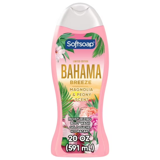 Softsoap Bahama Breeze Body Wash gel de baño hidratante de 20oz