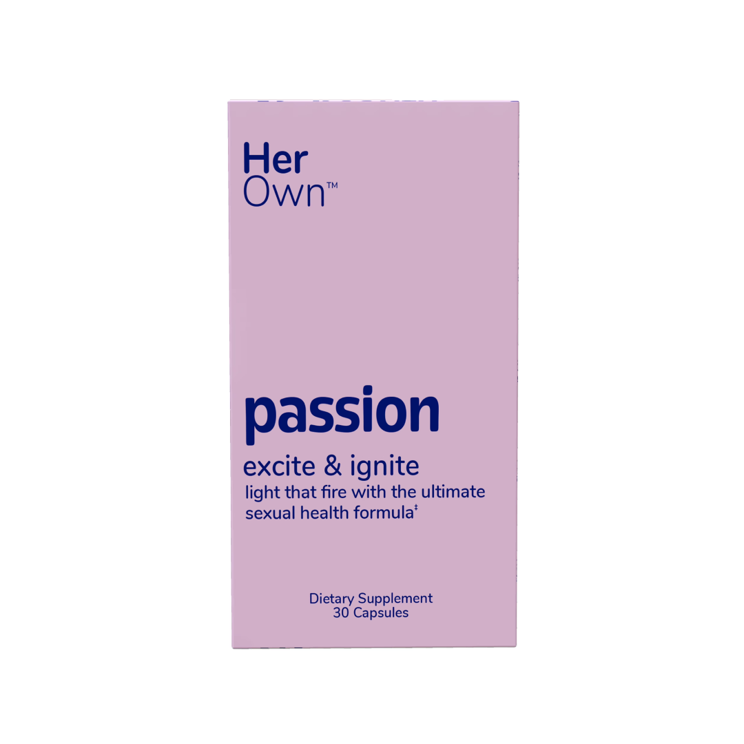 Suplemento Her Own Passion para la salud sexual femenina 30 cápsulas.