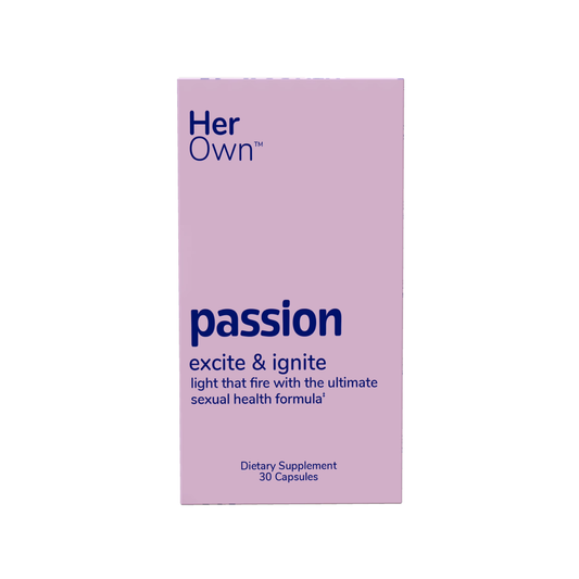 Suplemento Her Own Passion para la salud sexual femenina 30 cápsulas.