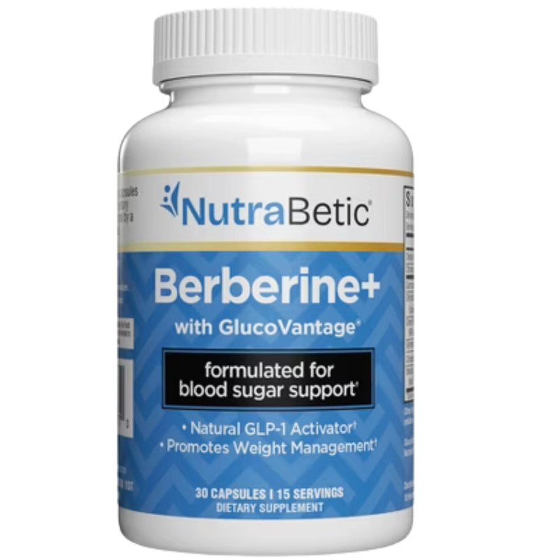 NutraBetic Berberine+ Blood Sugar Support Supplement (30 ct)