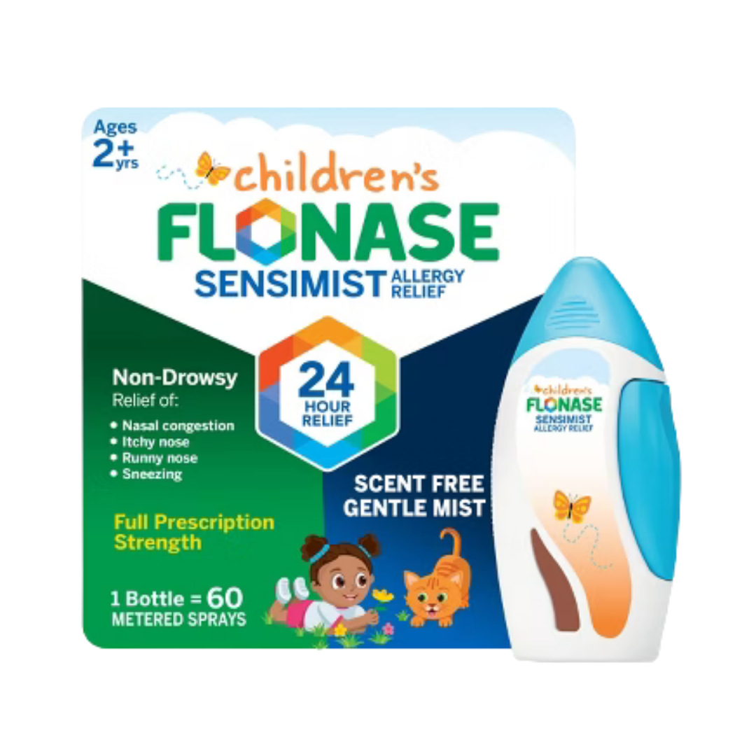 Flonase Sensimist infantil para alivio de alergias 60 atomizaciones sin olor