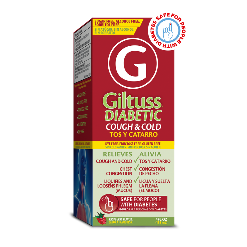 Giltuss Diabetic Cough & Cold Syrup (4oz)