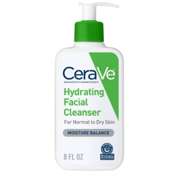 CeraVe Hydrating Facial Cleanser limpiador hidratante para piel seca 8oz