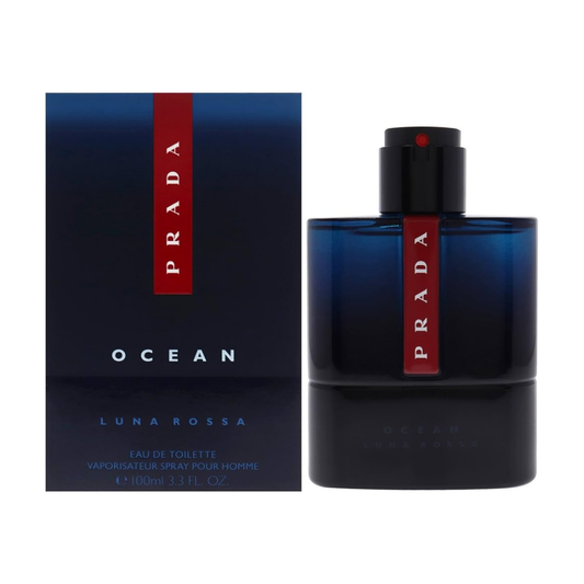 Perfume Prada Luna Rossa Ocean Eau de Toilette para hombre 3.3oz.