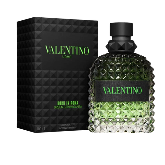 Fragancia masculina Valentino Born In Roma Green Stravaganza 3.4oz.