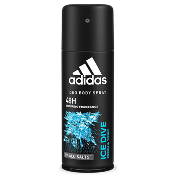 Adidas Ice Dive Antiperspirant Spray Men protección fresca 5.1oz