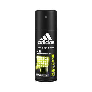 Adidas Pure Game Antiperspirant Spray Men protección deportiva 5.1oz