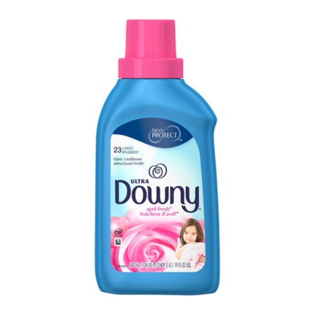 Suavizante de ropa líquido Downy Ultra April Fresh de 19oz.