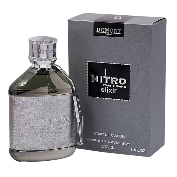 Dumont Nitro Elixir Extrait de Parfum for Men (3.4oz)