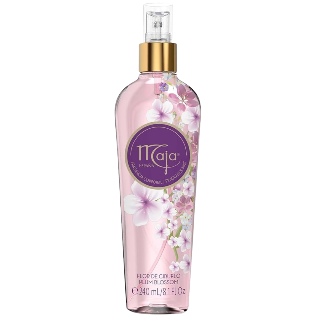 Maja Plum Blossom Fragrance Mist fragancia corporal flor de ciruelo 8.1oz