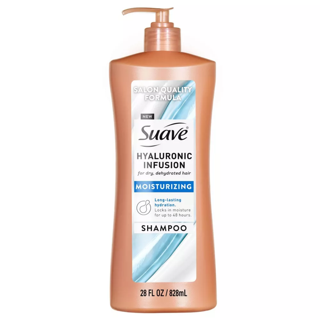 Suave Hyaluronic Infusion Shampoo 28oz hidratante cabello seco