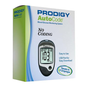 Prodigy Blood Glucose Monitor medidor de glucosa regular