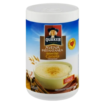 Quaker Instant Oats with Cinnamon avena con canela nutritiva