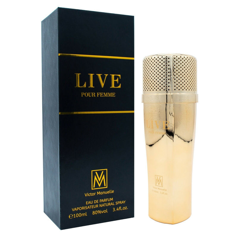 Victor Manuelle Live Pour Femme Eau De Parfum Vaporizador 3.4