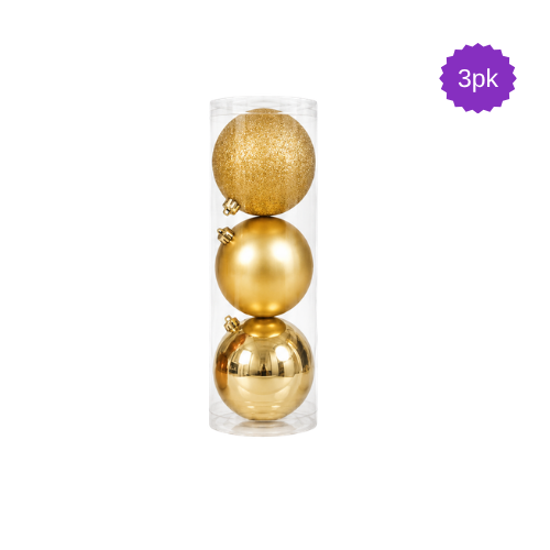 Esferas Navideñas 3PK 15 cm - AA2026-10