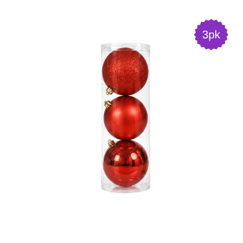 Esferas Navideñas 3PK 15 cm - AA2026-10