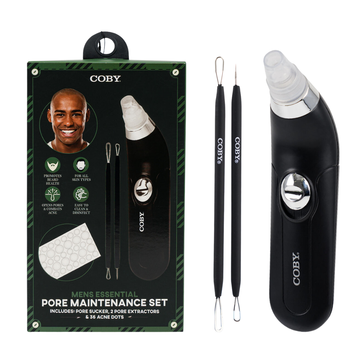 Coby Men's Essential Pore Maintenance Set kit de limpieza facial hombres