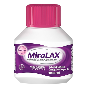 MiraLAX laxante polvo 4.1oz polietilenglicol 3350