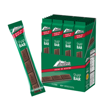 Andes Crème de Menthe Snap Bar 1.5oz barra chocolate menta