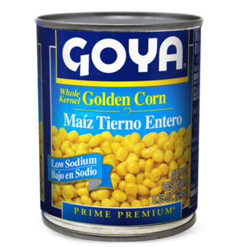 Goya Whole Kernel Corn Maíz Tierno maíz en grano Goya