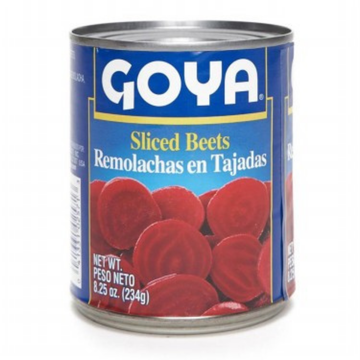 Goya Sliced Beets remolachas en rebanadas Goya