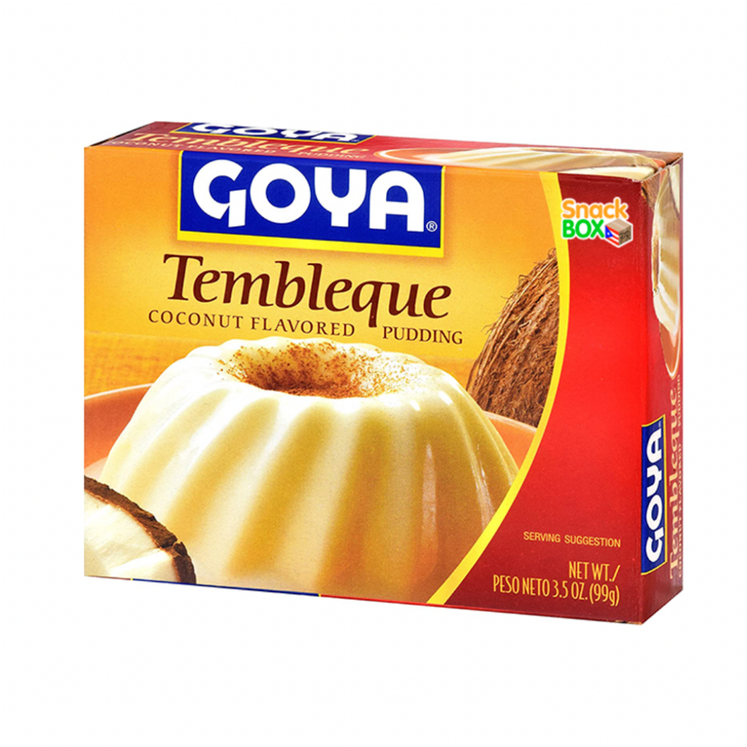 Goya Tembleque mezcla pudin coco postre tradicional 3.5oz