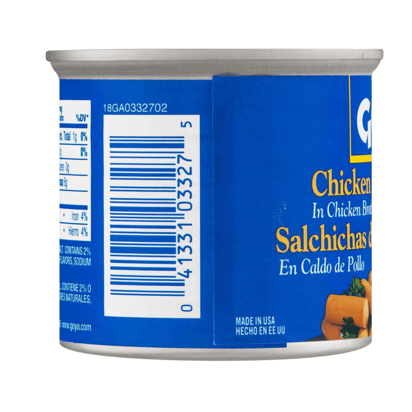 Salchichas de Viena de Pollo | GOYA | 5 oz