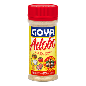 Goya adobo con pimienta condimento completo