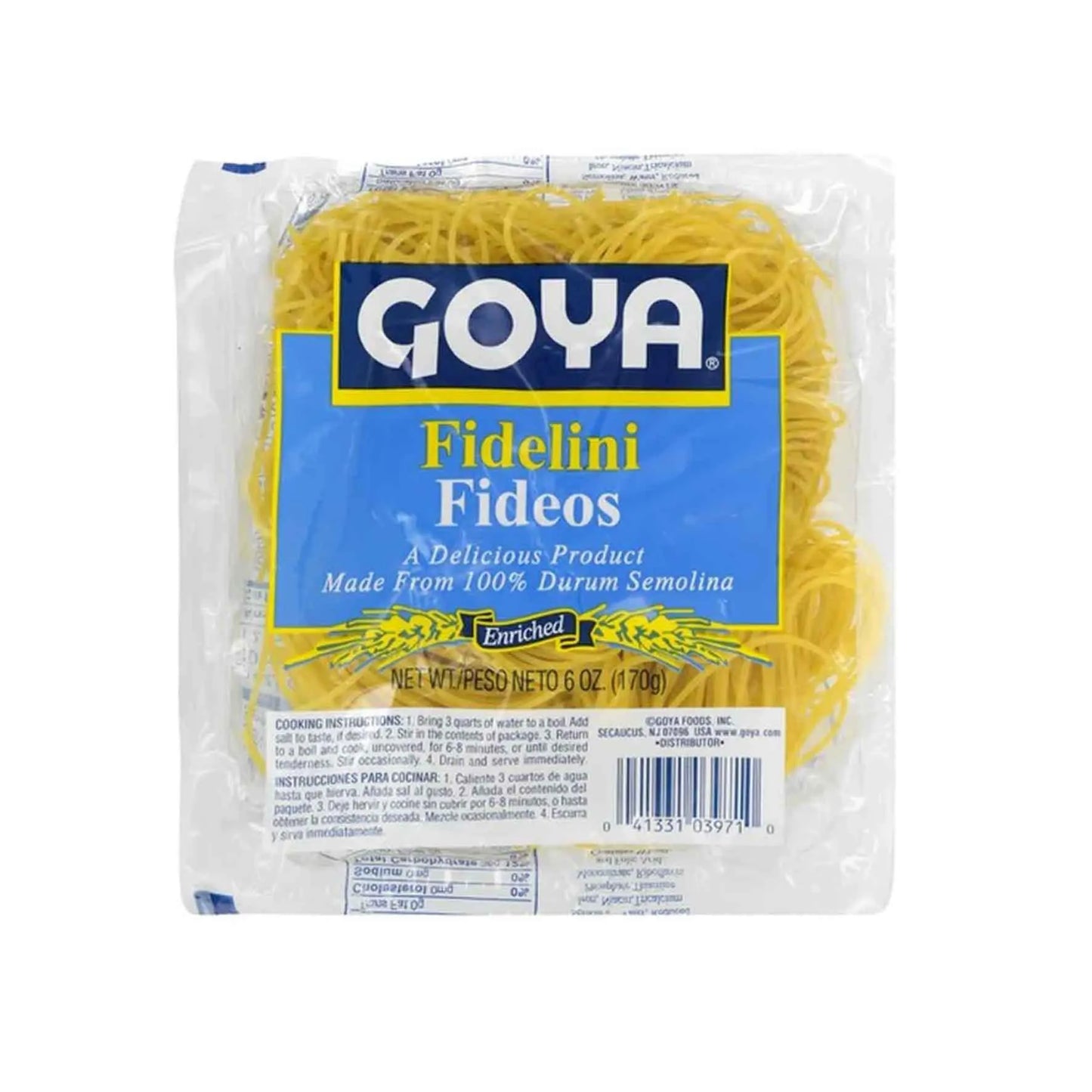 Fideos | GOYA | Fideline| 6 oz