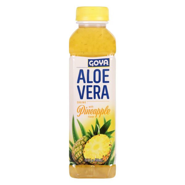 Goya Aloe Vera Drink Pineapple (16.9oz)