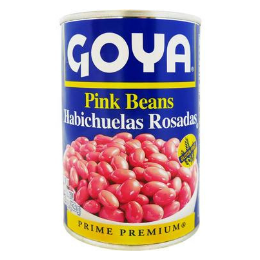Goya pink beans habichuelas rosadas