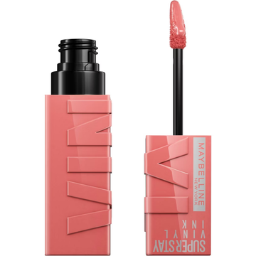 Maybelline Super Stay Vinyl Ink Charmed labial líquido mauve 0.14oz