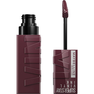 Maybelline Super Stay Vinyl Ink Fearless labial líquido burdeos 0.14oz