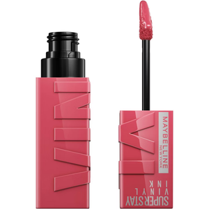 Maybelline Super Stay Vinyl Ink Sultry labial líquido nude rosado 0.14oz