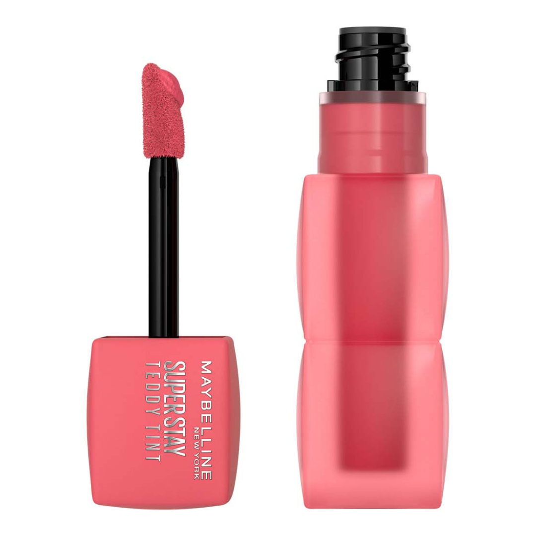 Tinta labial Maybelline Super Stay Teddy Tint Petalcore 0.17oz