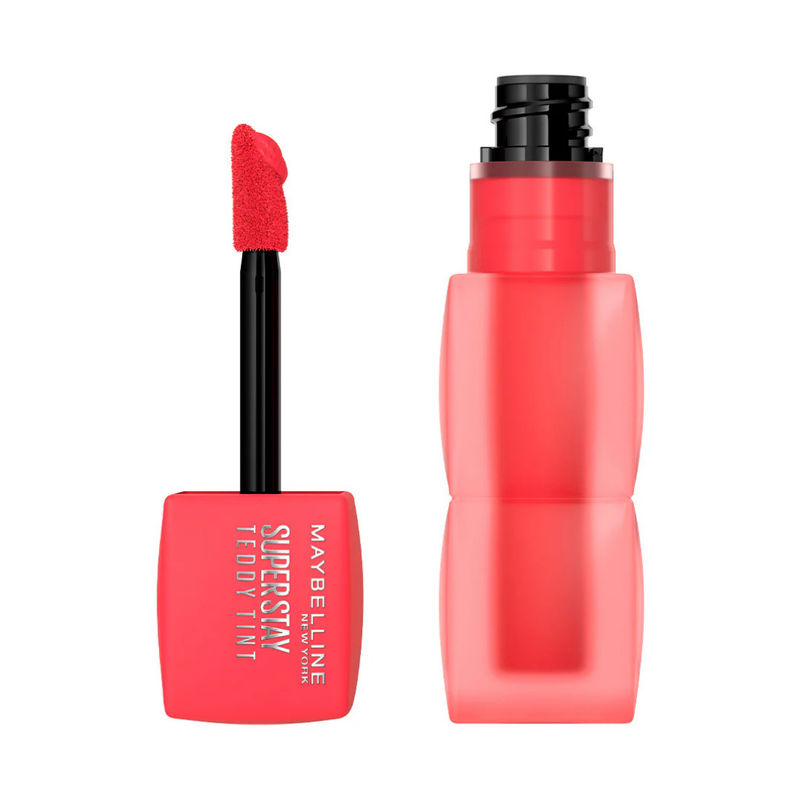Maybelline Super Stay Teddy Tint Matte Lip Tint July Forever (0.17oz)