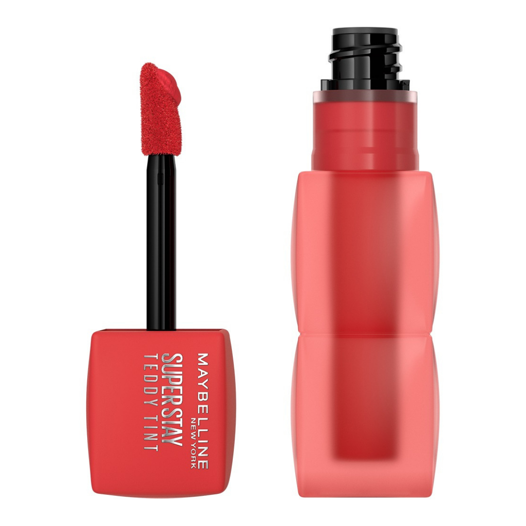 Labial mate Maybelline Super Stay Teddy Tint Coquettish 0.17oz