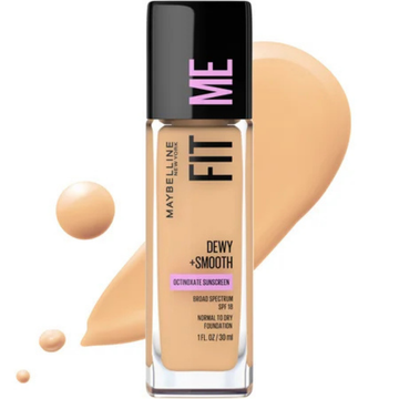 Maybelline Fit Me Foundation Natural Beige 220 1oz base maquillaje tono medio