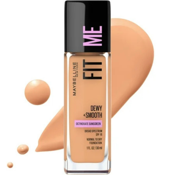 Maybelline Fit Me Foundation Sun Beige 310 1oz base maquillaje tono bronceado