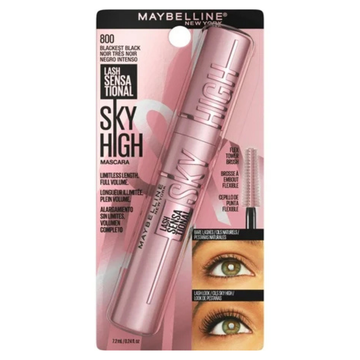 Maybelline Lash Sensational Sky High Mascara pestañas largas 800 very black