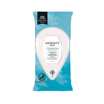 Summer's Eve Fragrance Free Cleansing Cloths toallitas íntimas sin fragancia 32