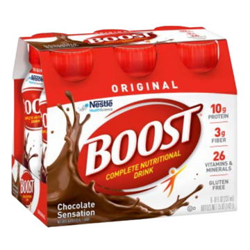 Boost Original Nutritional Drink Chocolate bebida nutricional 6 pack